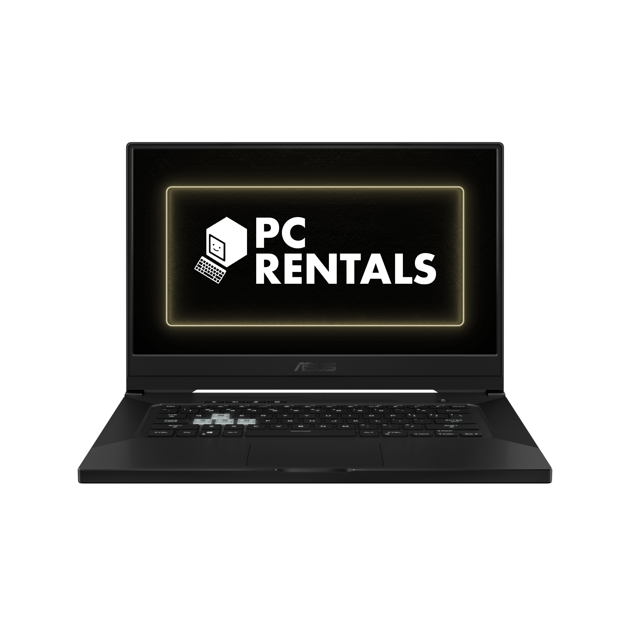 PC Rentals Laptop Logo Laptop Logo